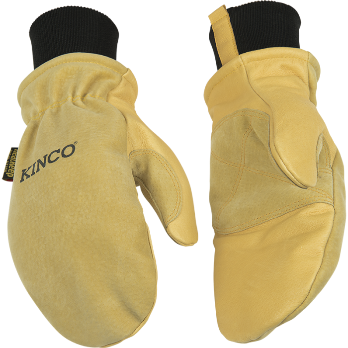 KINCO MITT WITH HEAVY-DUTY PREMIUM GRAIN LEATHER & SUEDE