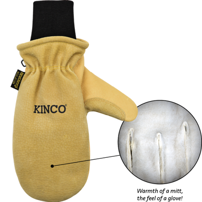 KINCO MITT WITH HEAVY-DUTY PREMIUM GRAIN LEATHER & SUEDE